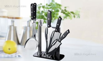 愛仕達不銹鋼廚具六件套 RDT06B1Q型號隔熱防燙刀具套裝，廚房必備利器